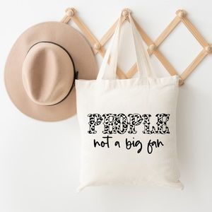 People … not a big fan Tote Bag